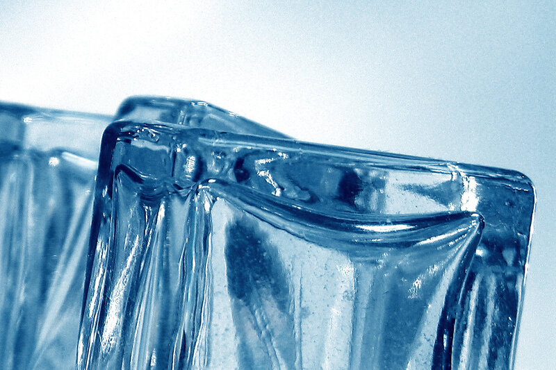Close-up of glass vase