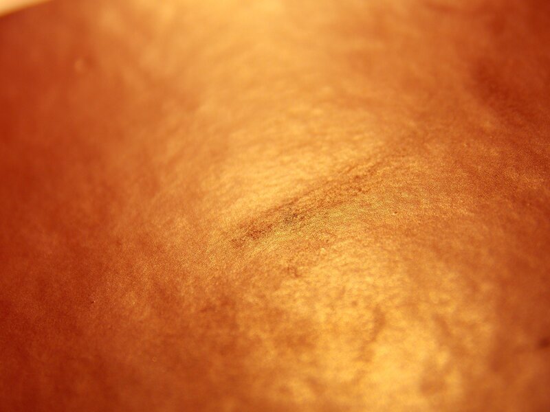 Close-up of Golden Surface