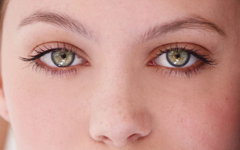 Close-up of Green Eyes — Neutral, Photograph