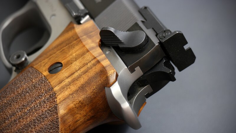 Close-up of Handgun