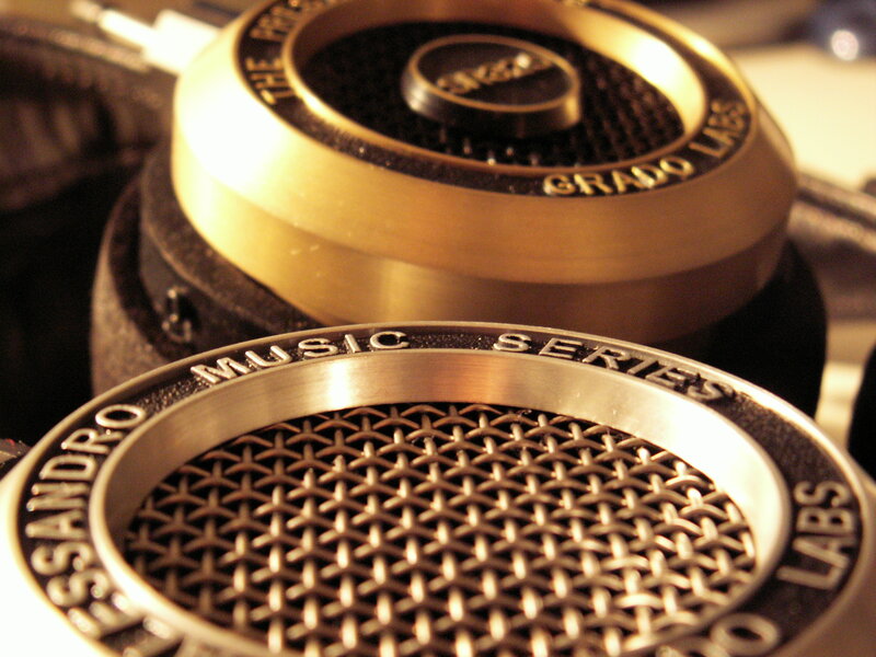 Close-up of headphones