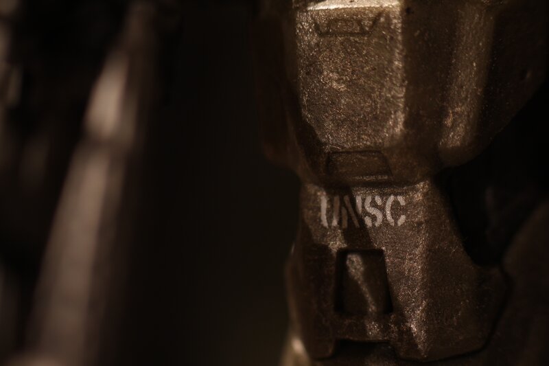 Close-up of Helmet — Brown