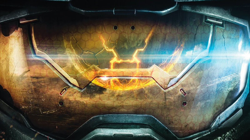 Close-up of Helmet Visor