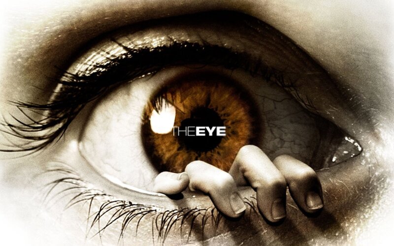 Close-up of Human Eye — Brown, Dramatic, Photograph
