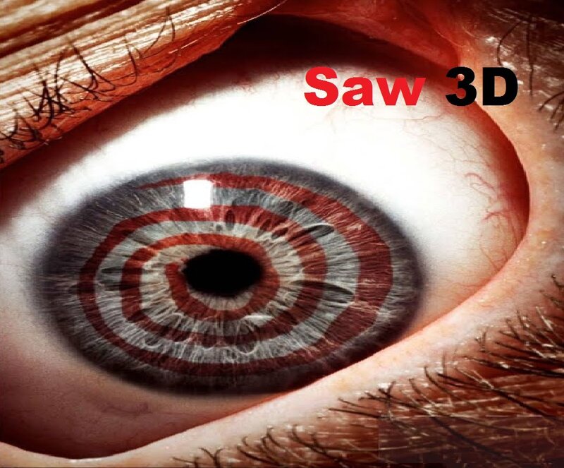 Close-up of Human Eye — Red