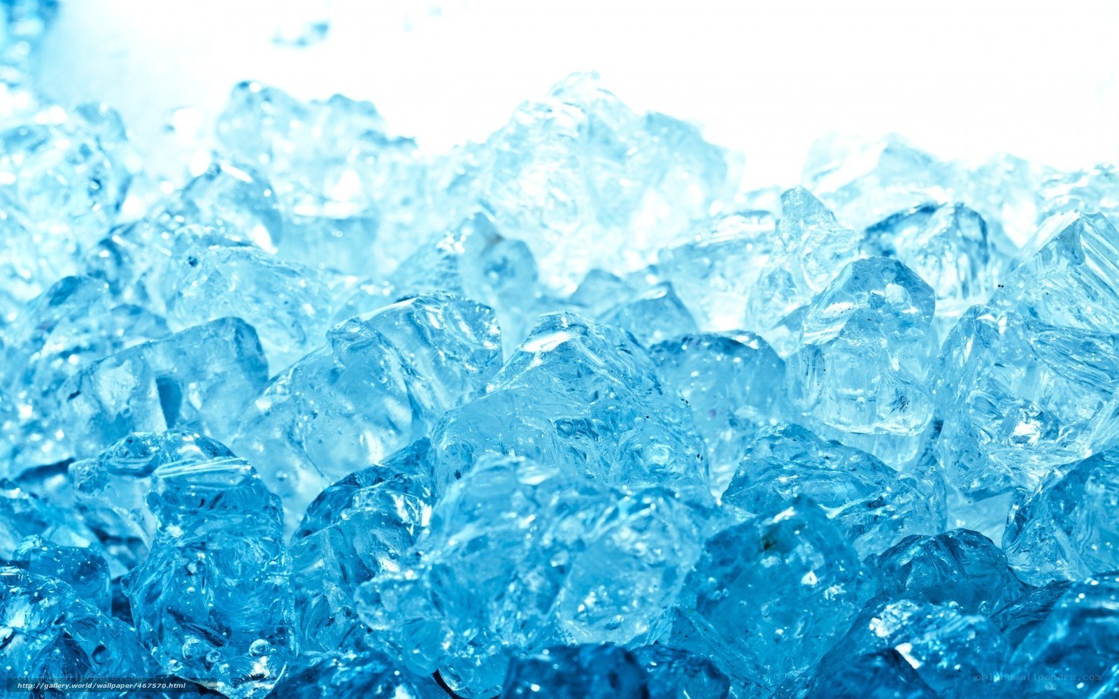 Close-up of ice cubes