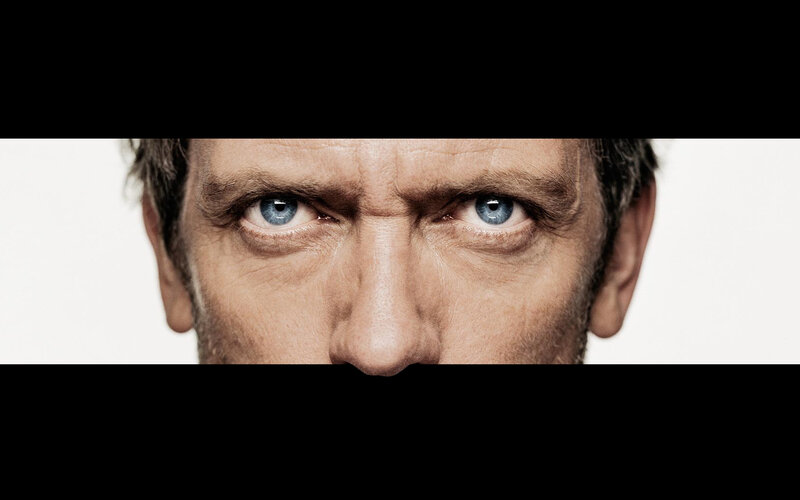 close-up of intense eyes
