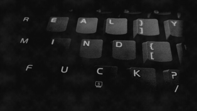 close-up of keyboard keys