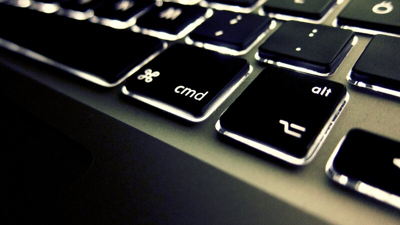 close-up of keyboard keys
