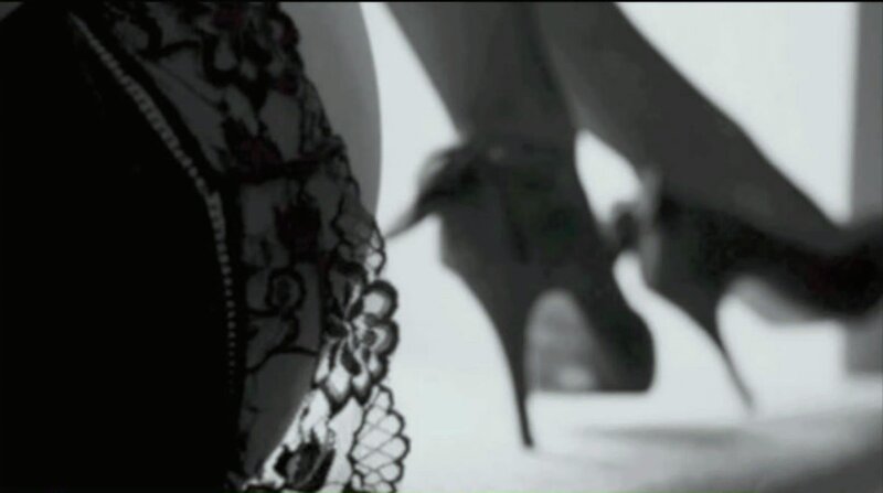 Close-up of Lace and High Heels