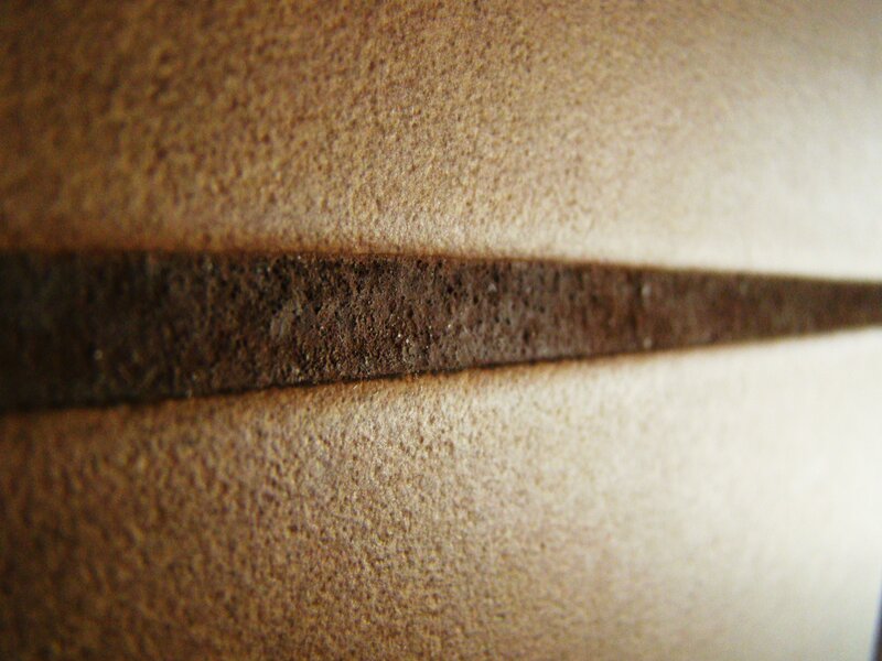 Close-up of Leather Seam