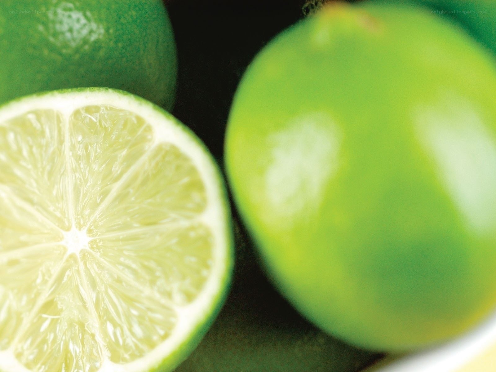 Close-up of limes