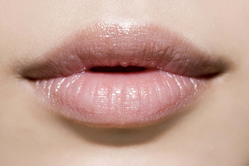 close-up of lips