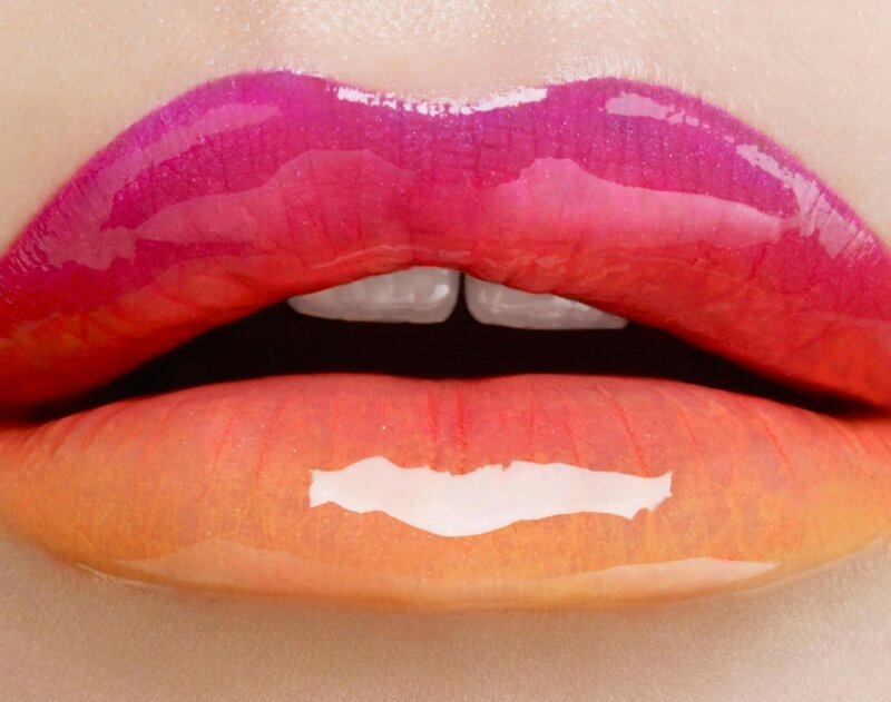 Close-up of Lips — Pink, Vibrant
