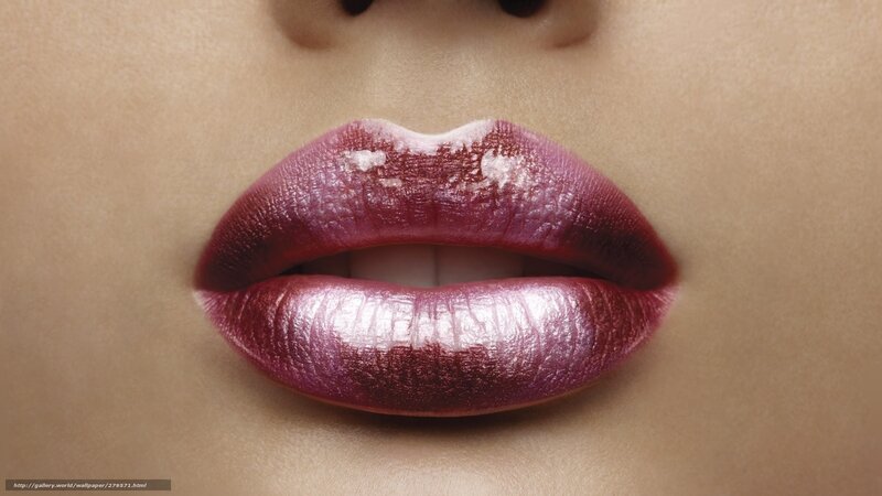 Close-up of Lips — Purple, Dramatic, Photograph, Nose, Skin