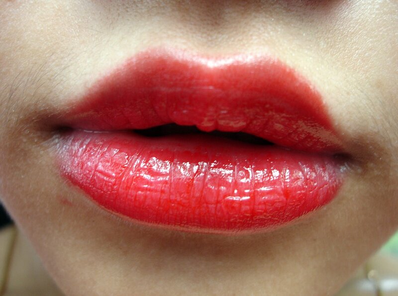 Close-up of Lips — Red, Neutral, Photograph, Skin, Pink