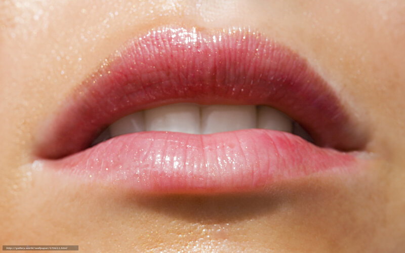close-up of lips