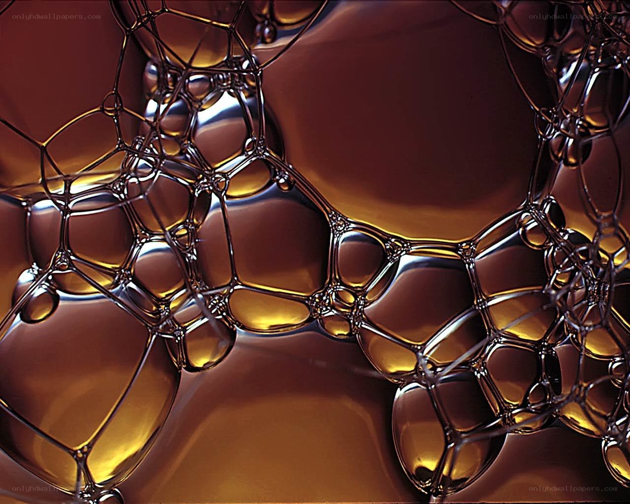 Close-up of liquid bubbles