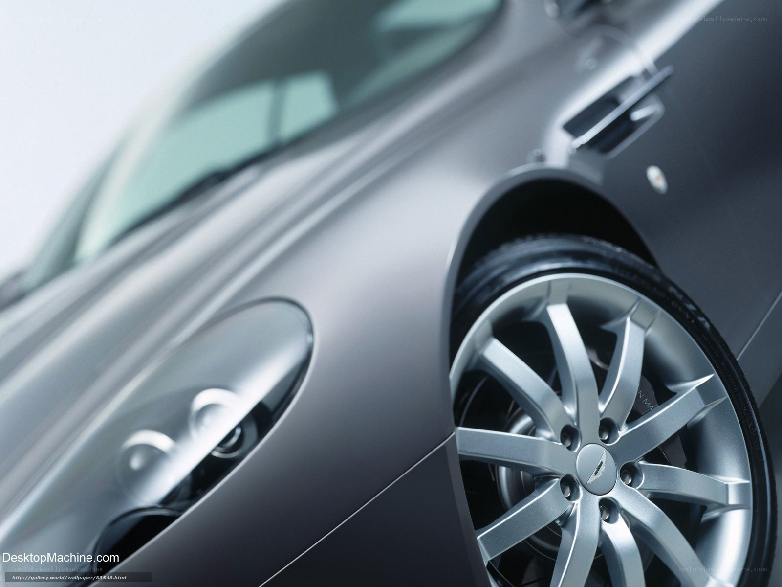 close-up of luxury car wheel