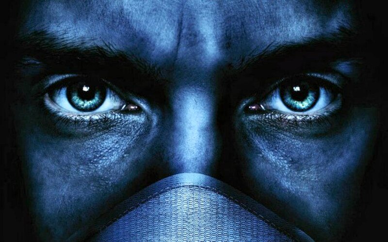 Close-up of Man's Eyes