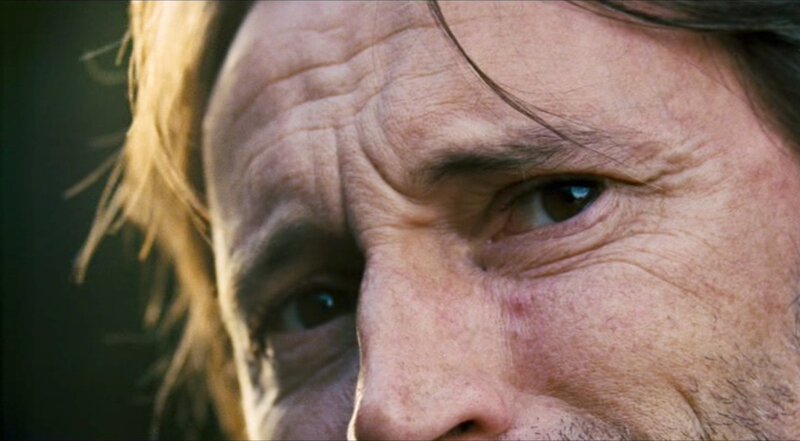 close-up of man's face