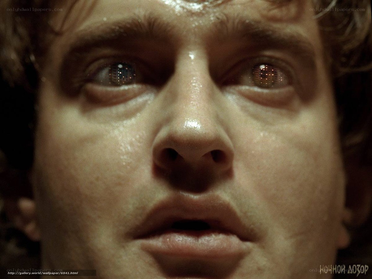 close-up of man's face