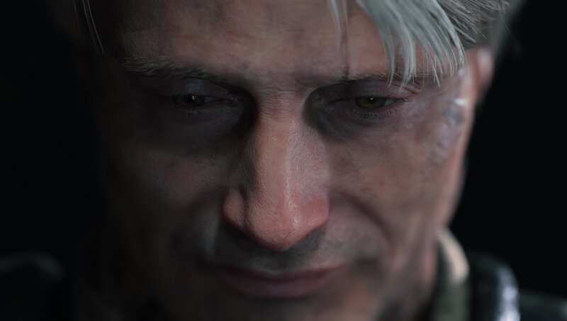 Close-up of Man's Face — Black, Dark, Serious