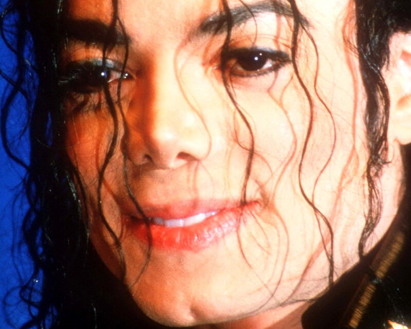 Close-up of Man's Face — Black, Dramatic