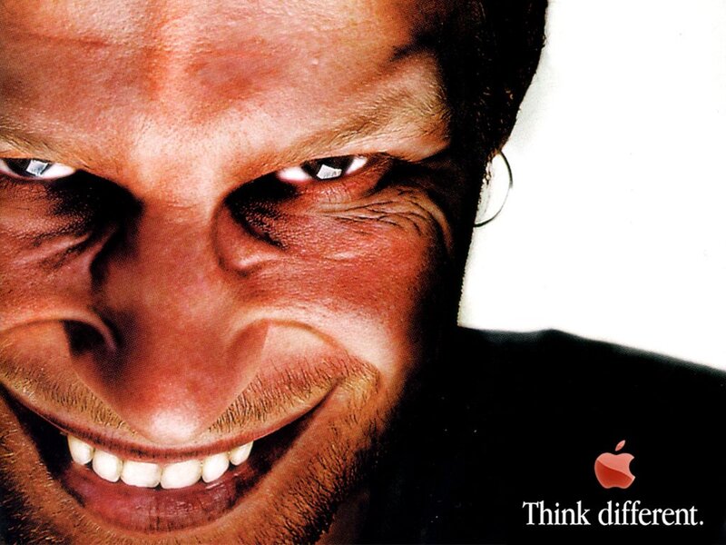 Close-up of Man's Face — Red, Intense