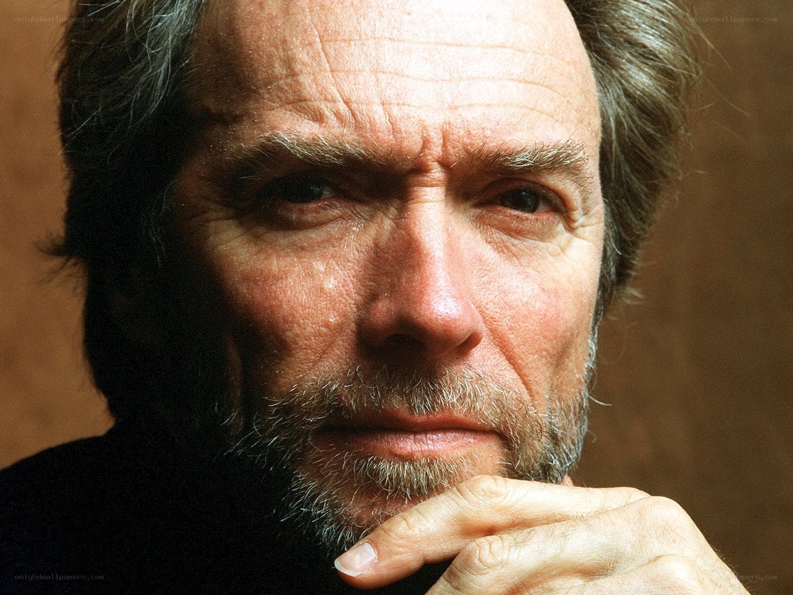 close-up of man with beard
