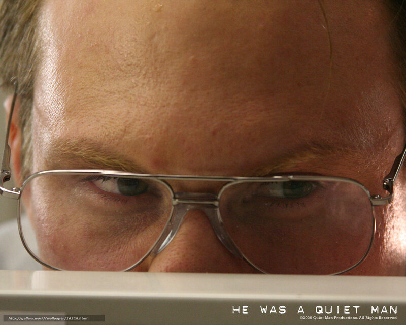 close-up of man with glasses