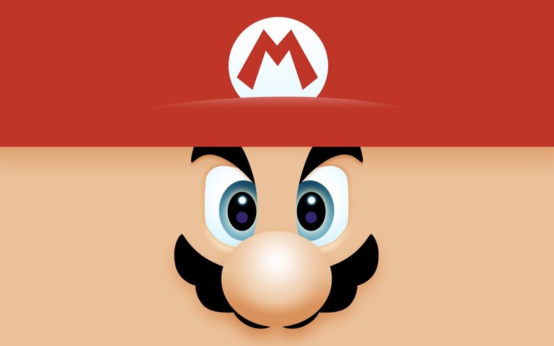 Close-up of Mario's Face