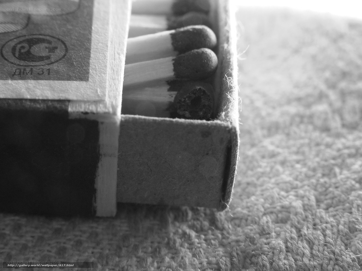 close-up of matchbox