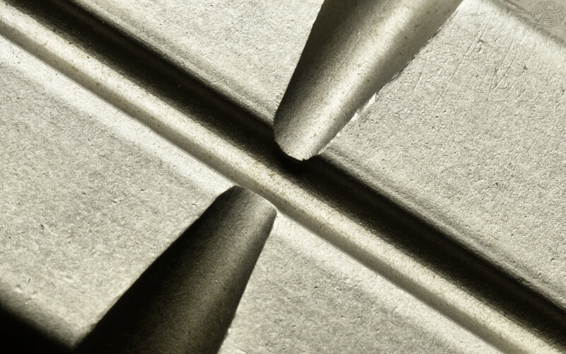 close-up of metal cross pattern