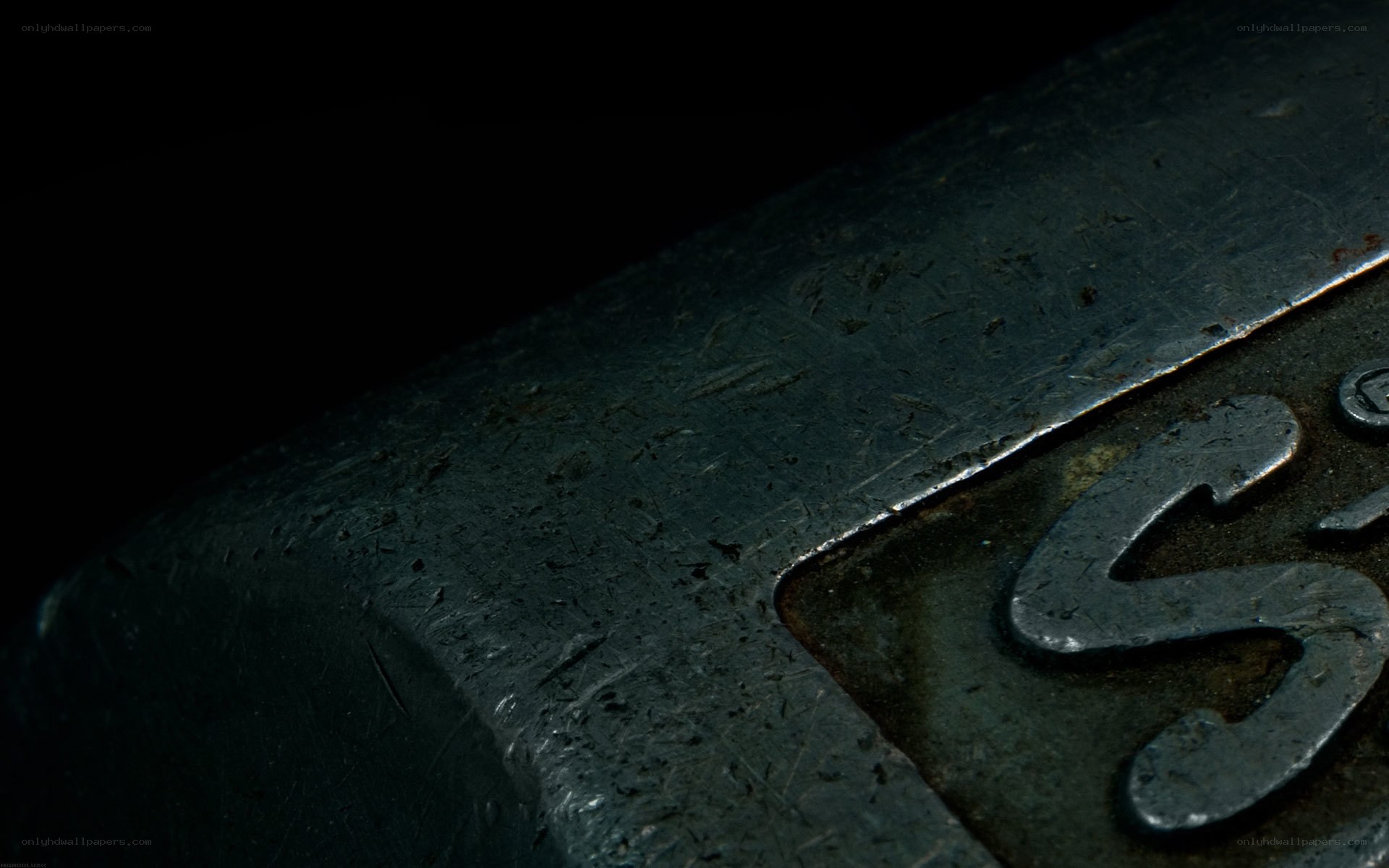 close-up of metal object