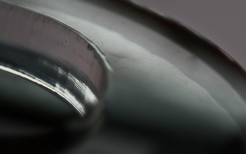 close-up of metal surface