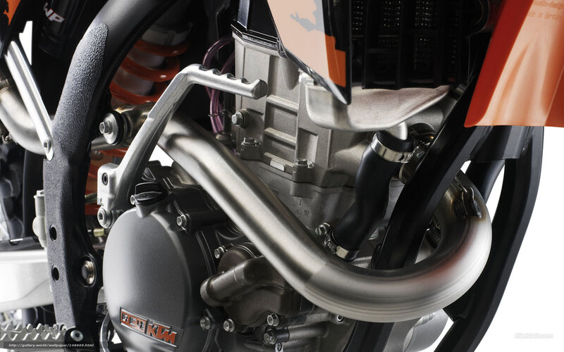 close-up of motorcycle engine