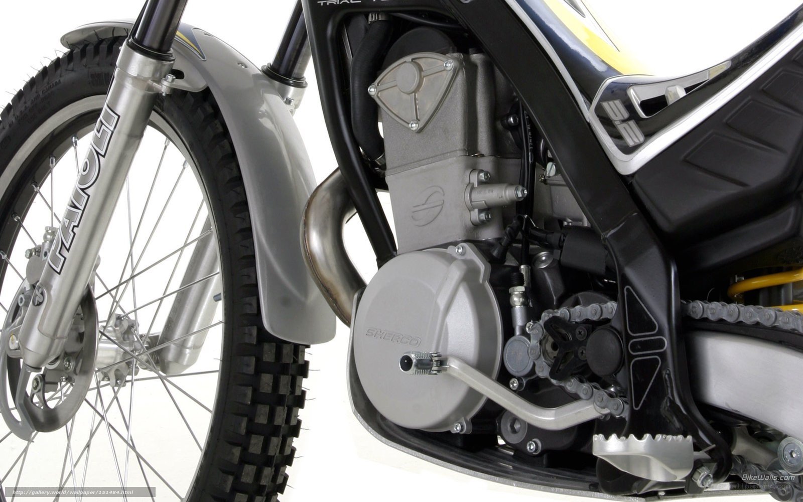 close-up of motorcycle engine