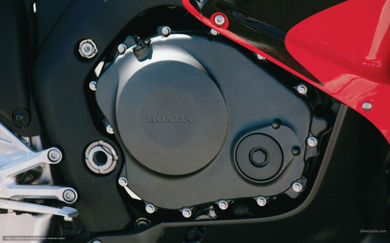 Close-up of Motorcycle Engine — Black
