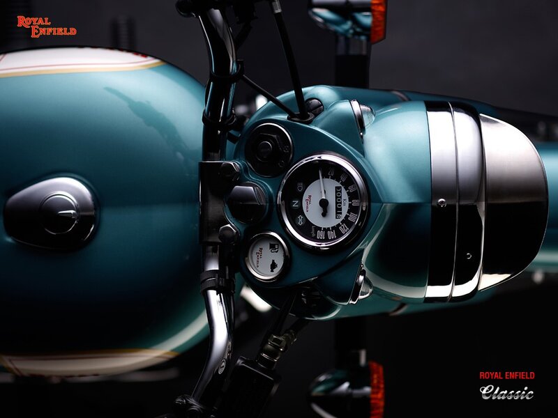 Close-up of Motorcycle Head