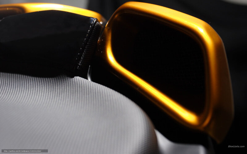 close-up of motorcycle seat