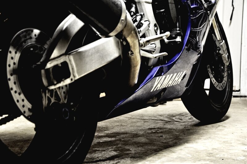 Close-up of Motorcycle