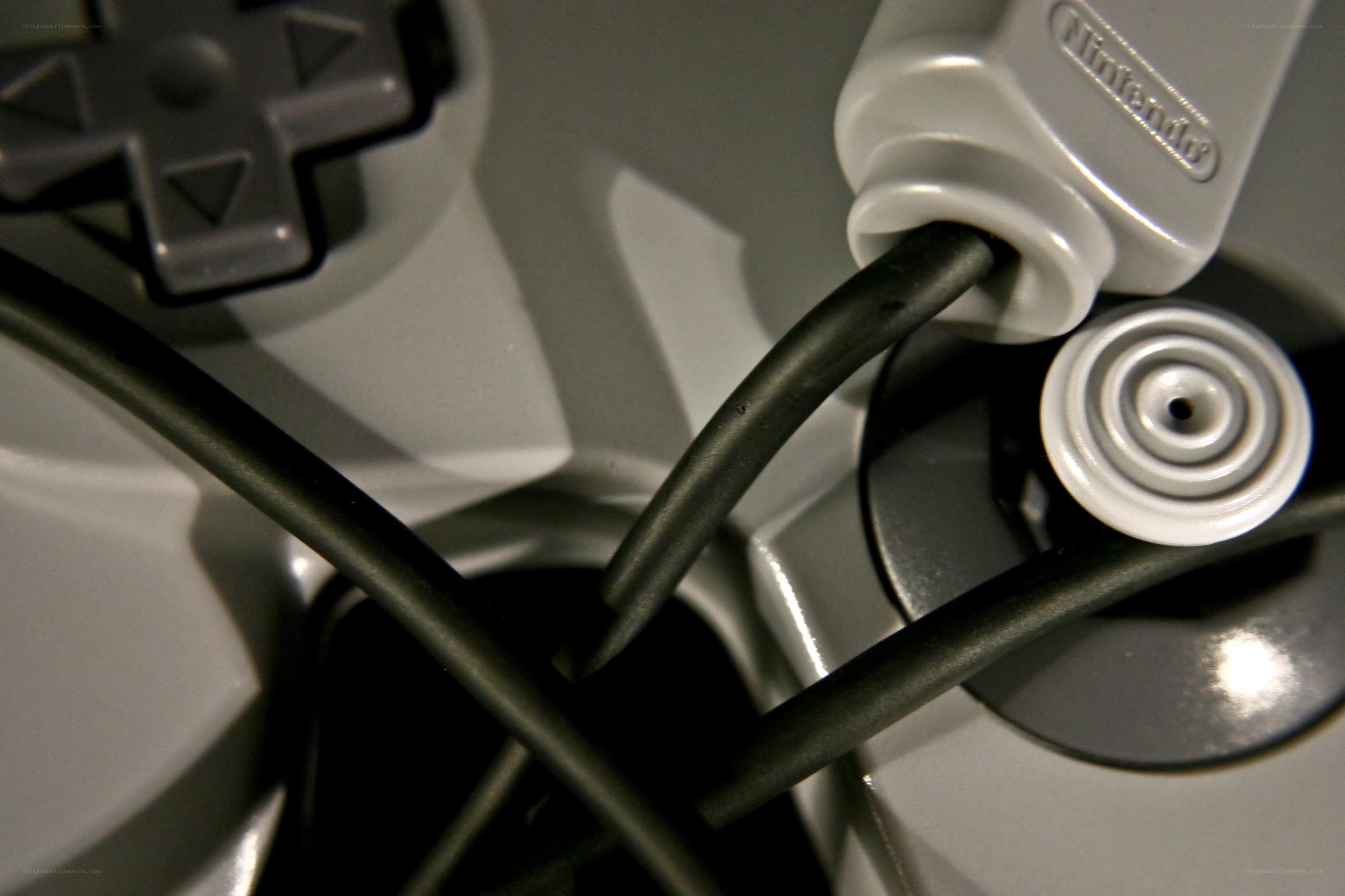 close-up of nintendo controller