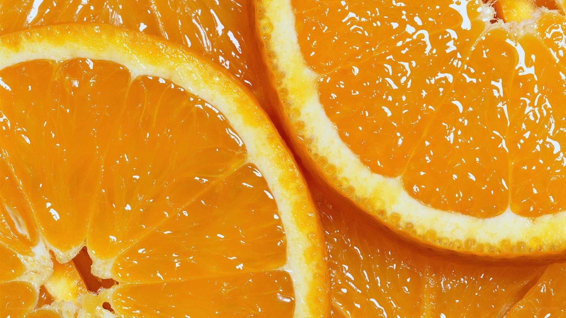 Close-up of orange slices