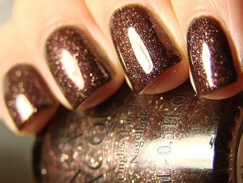 Close-up of Painted Nails