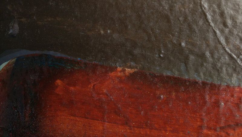Close-up of Painted Surface