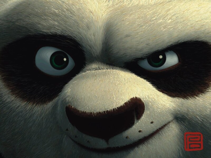 Close-up of Panda Face