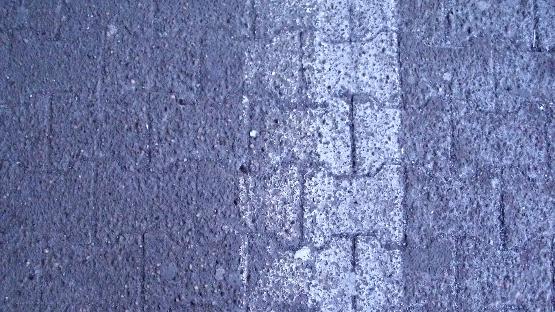 close-up of pavement surface