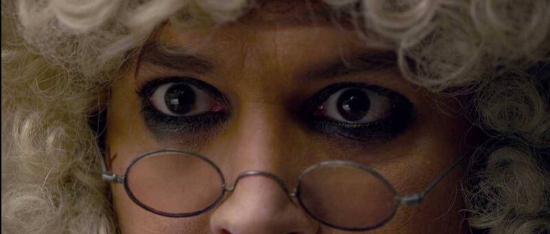 Close-up of Person's Eyes