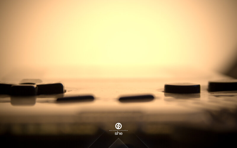 Close-up of piano keys